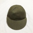 画像4: WWII AAF A-3 Mechanic HBT Cap (4)