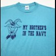 画像2: US NAVY Bill the Goat print T shirt (2)