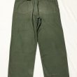 画像3: 60年代頃のARMY OG107 Cotton Utility Trousers (3)