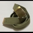 画像1: US ARMY Canvas Web Belt (ロングサイズ) (1)