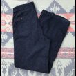 画像1: 62’ US NAVY Denim Pants(ボタンフロント) (1)