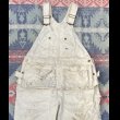 画像1: 50’s Lee 生成りOveralls ロングLボタン (1)