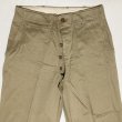 画像5: US ARMY M45 Khaki Chino Trousers (5)