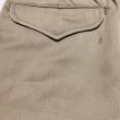 画像6: 50’s NOS Military Khaki Chino ショーツ(32R) (6)