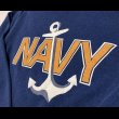 画像2: NAVY Sweat Shirt (XL) (2)