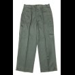 画像3: 57’ USAF Sage Green Shade 509 Utility Trousers (36R) ワンウォッシュ (3)