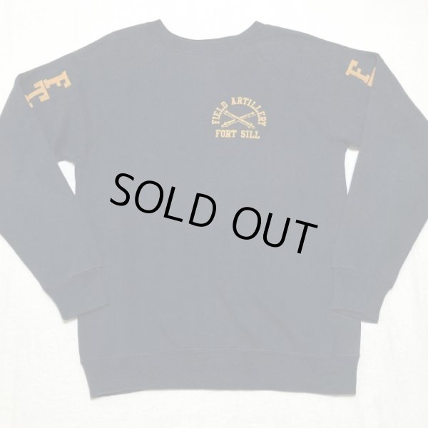 画像1: US ARMY フロッキープリント Sweat Shirt (1)