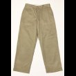 画像2: 50’s ARMY Button Chino Trousers  (2)