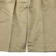 画像8: N.O.S. 50’s ARMY Cotton Khaki Chino Trousers (8)