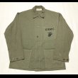 画像1: 40’s NOS USMC P-41 HBT Jacket (38) (1)