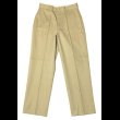 画像2: NOS 60’s US Military Khaki Chino (2)