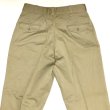 画像8: NOS 60’s US Military Khaki Chino (8)