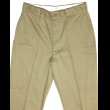 画像9: NOS 60’s US Military Khaki Chino (9)