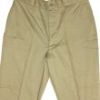 画像9: NOS 60’s US Military Khaki Chino (9)