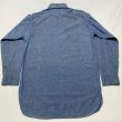 画像3: US NAVY Chambray Shirt (ステンシル入り) (3)