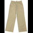 画像2: 〜1941’ ARMY Cotton Khaki Trousers (2)