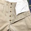 画像4: 40’s ARMY 45 Khaki Chino Trousers (4)