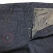 画像6: 50’s N.O.S. US NAVY Denim Pants 34x33 (6)