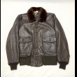 画像2: 60’s US NAVY G-1 Leather Flight Jacket MIL-J-7823D(WP) (2)