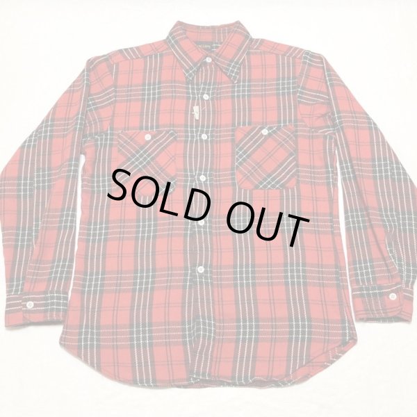 画像1: 70’s BIG YANK Heavy Cotton Flannel Shirt (1)