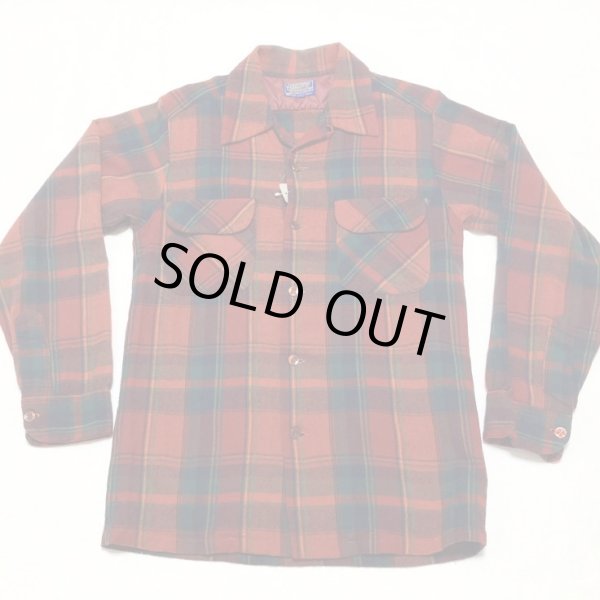 画像1: 60’s Pendleton Wool Shirt (1)