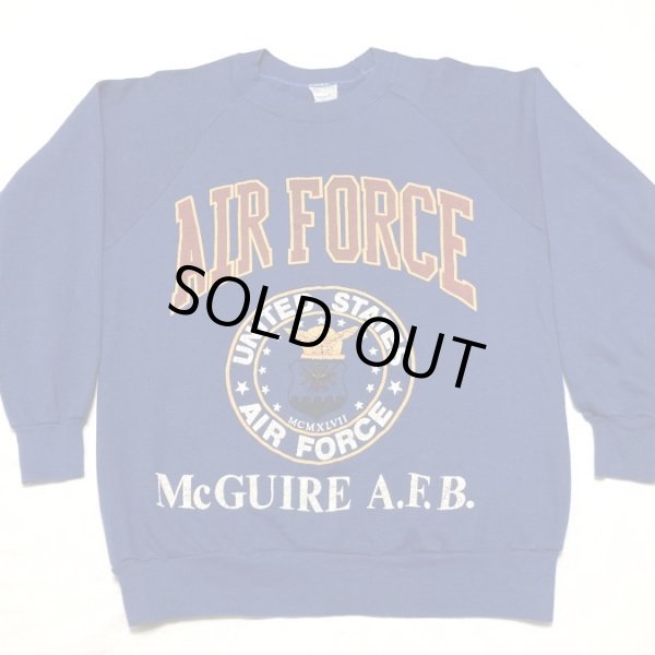 画像1: 80’s US AIR FORCE  Sweat Shirt (M) (1)