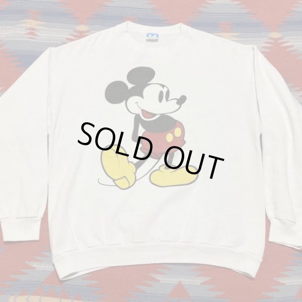 画像1: 80’s Disney "Mickey"プリントSweat Shirt (1)