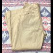 画像1: 60’s US Military Cotton Khaki Chino Trousers (1)