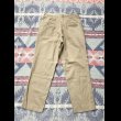 画像3: 60’s US Military Cotton Khaki Chino Trousers (3)