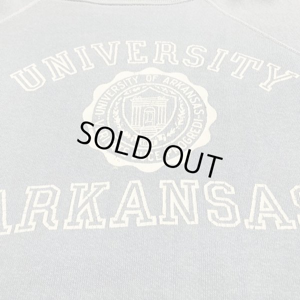 画像2: 60’s Arkansas Univ Sweat Shirt (2)