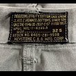 画像3: 50’s USAF Sage Green Shade 509 Utility Trousers (3)