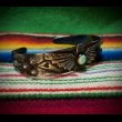 画像2: Vintage Native American Thunderbird Silver Bangle (2)