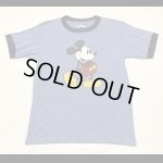 画像: 80’s Disney "Mickey" Blue S&P Ringer T Shirt
