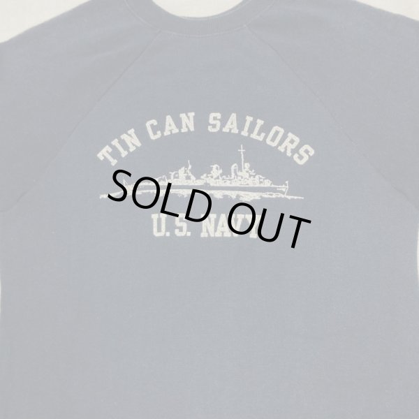 画像2: US NAVY Tin Can Sailors Sweat Shirt (2)