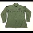 画像2: ARMY OG-107 Cotton Sateen Utility Shirt (2)