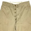 画像4:  40’s US ARMY M45 Cotton Khaki Trousers (4)