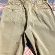 画像5: 60’s ARMY Cotton Khaki Chino Trousers (36x31) (5)