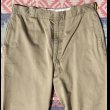 画像7: 60’s US Military Cotton Khaki Chino Trousers (7)