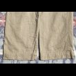 画像9: 60’s ARMY Cotton Khaki Chino Trousers (約33x30) (9)