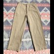 画像3: 60’s ARMY Cotton Khaki Chino Trousers (約33x30) (3)