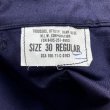 画像6: 71’ N.O.S. USN Utility Trousers Dark Blue(ストレート) (6)