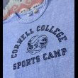 画像2: Champion 70’s初期 青杢 Cornell College T-Shirt (2)