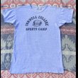 画像1: Champion 70’s初期 青杢 Cornell College T-Shirt (1)