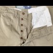 画像5: US ARMY M-45 Cotton Khaki Chino Trousers (5)