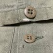 画像6: 40’s US NAVY 2 Pocket HBT Jacket (38) (6)