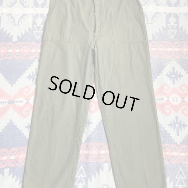 画像2: 60’s OG107 Cotton Utility Trousers (38x33) (2)