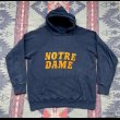 画像1: 80’s Champion "NOTRE DAME" College Sweat Parka (1)