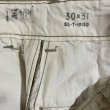 画像7: M-45 Cotton Khaki Trousers 30x31 (7)