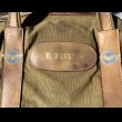 画像2: 40’s AAF Private Purchase Canvas/Leather Bag  (2)