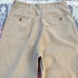 画像6: 50’s US Military Cotton Khaki Chino Trousers (w-34) ボタンチノ (6)